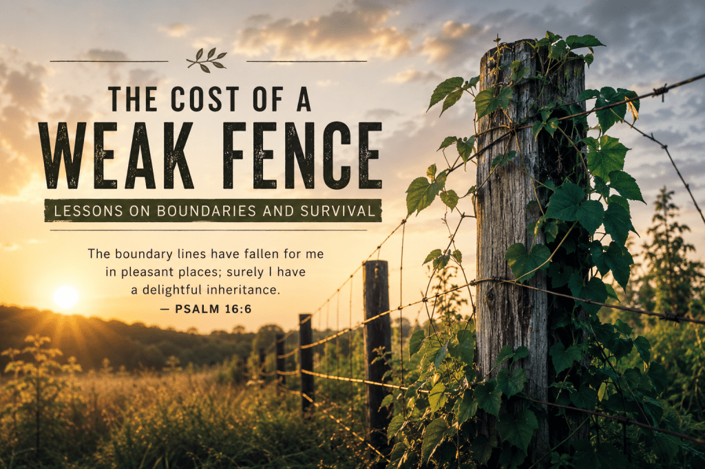 The Cost of a Weak Fence: Lessons on Boundaries and Survival