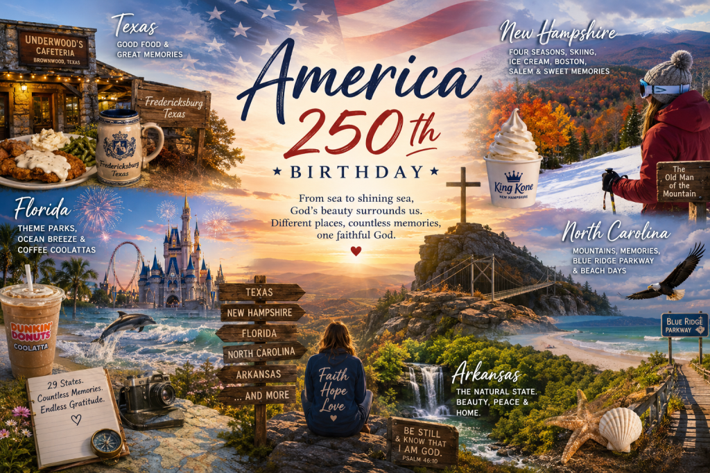 From Sea to Shining Sea: Finding God’s Hand Across America