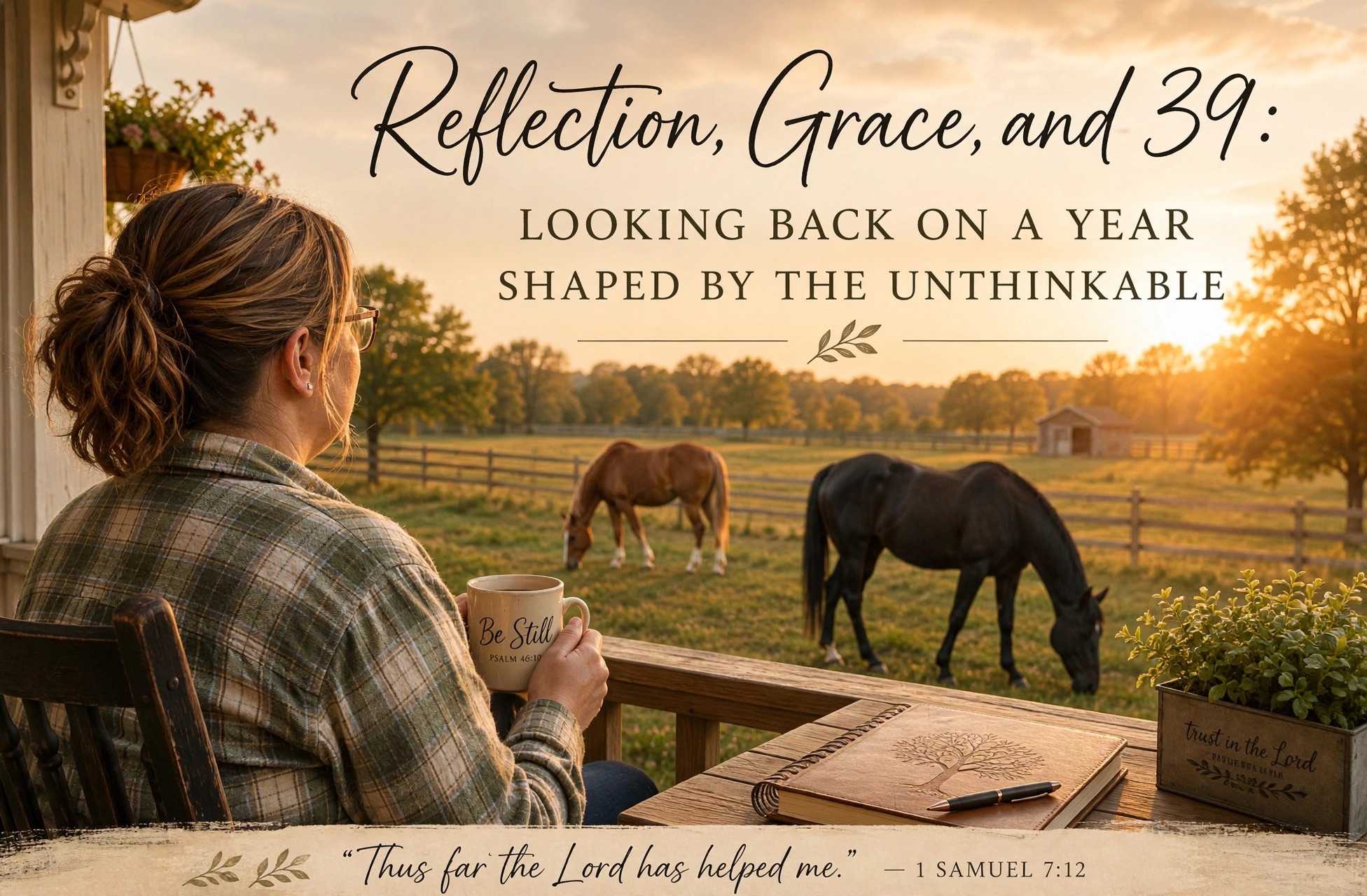 Reflection, Grace, and 39: Looking Back on a Year Shaped by the Unthinkable